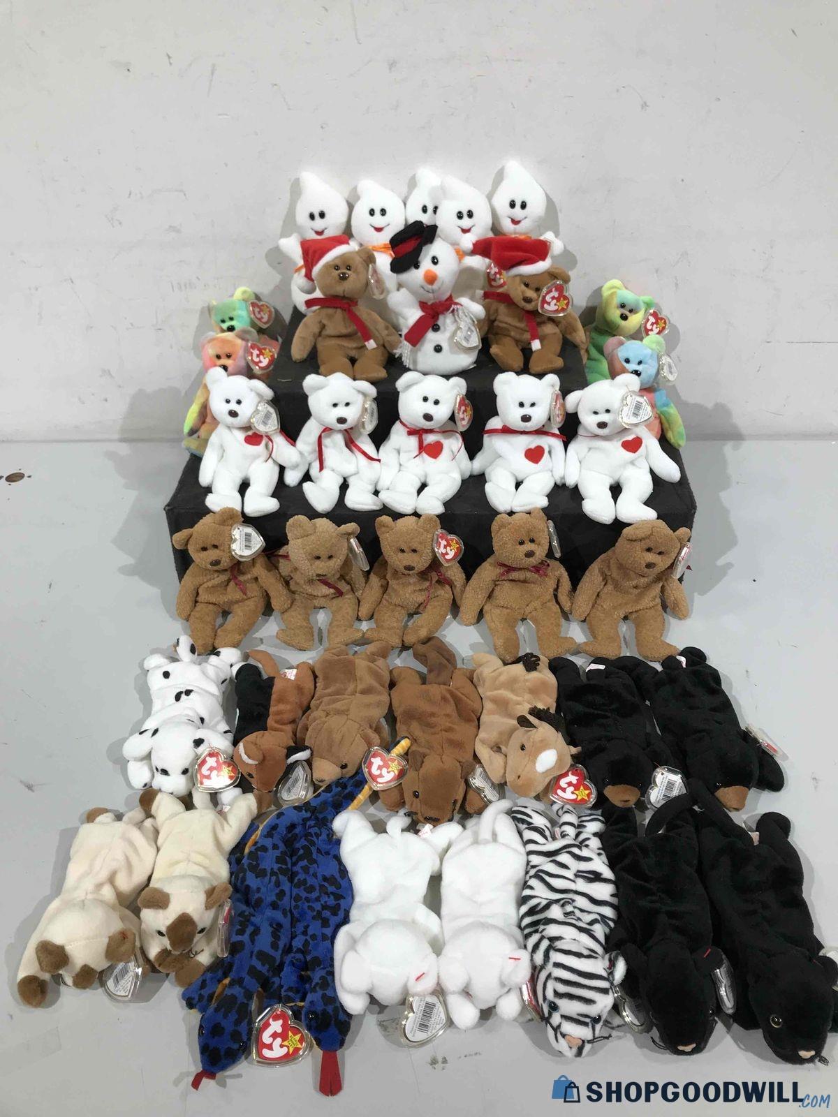 Beanie Babies Lot Of 38 Pcs Shopgoodwill Com   8d911202 6359 40db 9113 Adfa7df9fcbdbedo 08031 