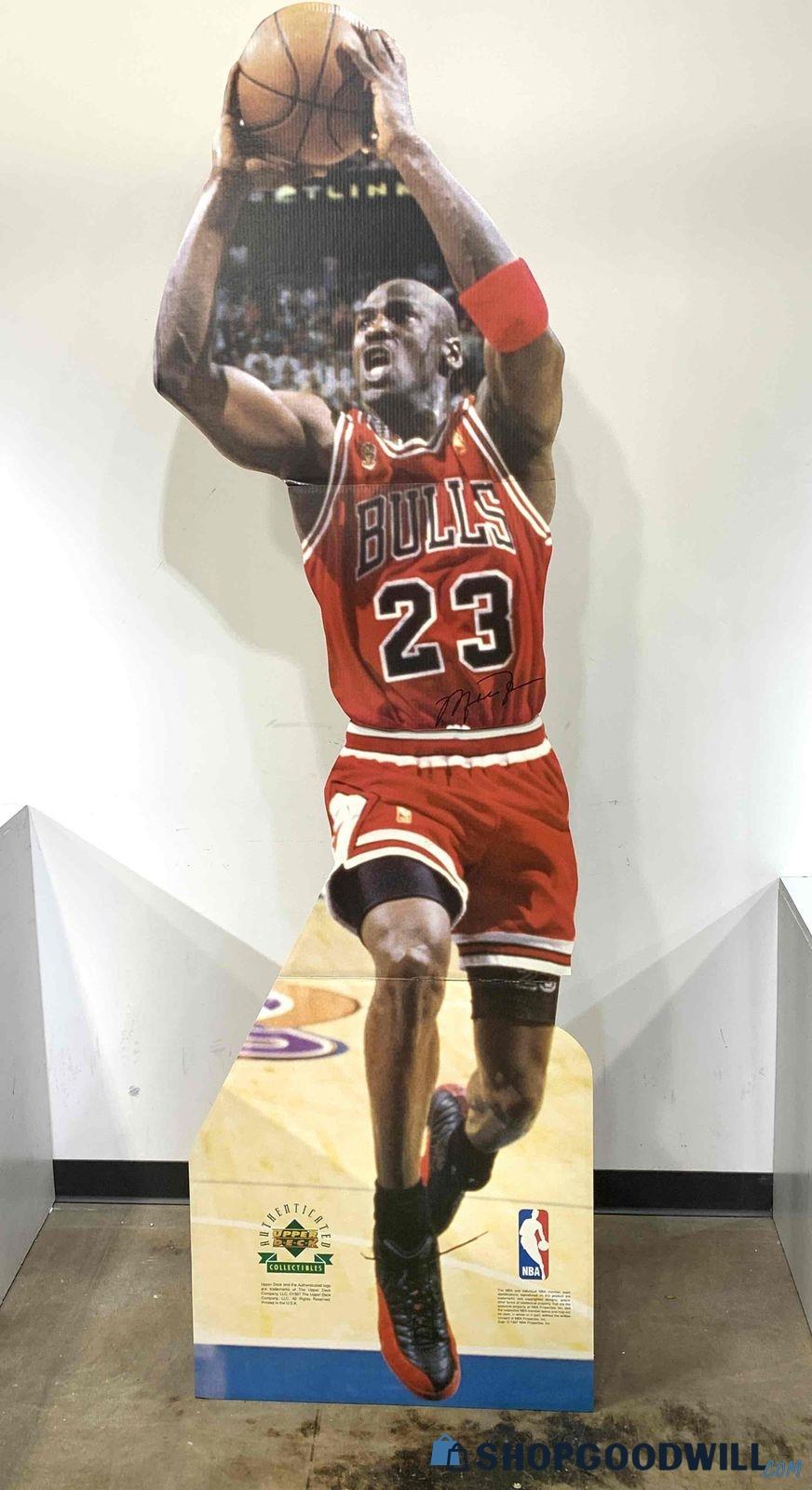 Michael Jordan Standee Cardboard Cut-Out - shopgoodwill.com