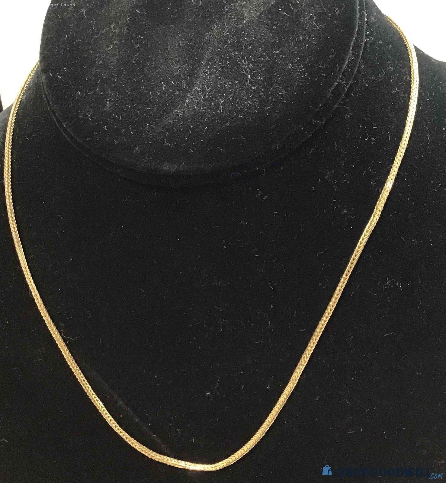 14K Gold Necklace - shopgoodwill.com