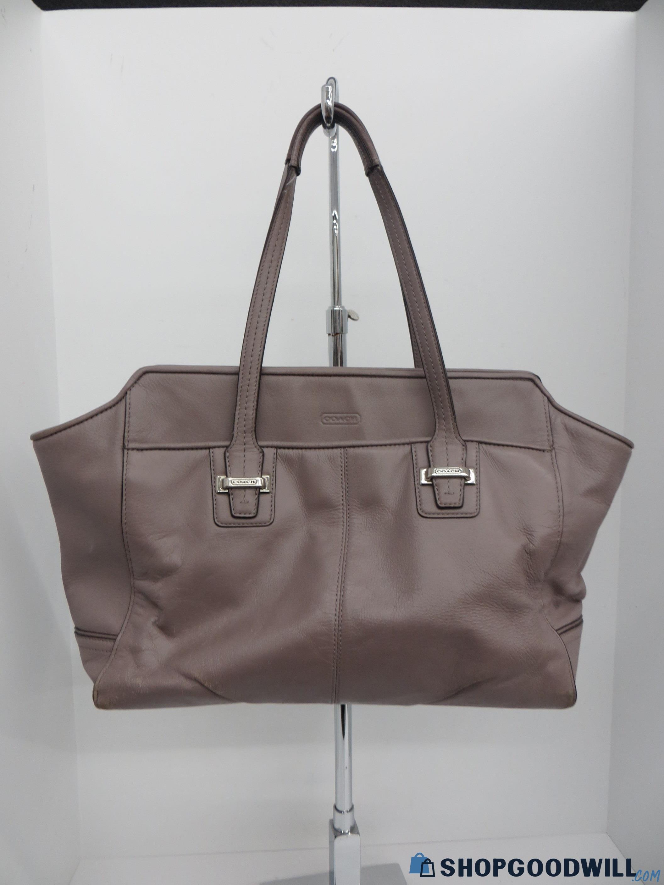 Coach Taylor Leather Alexis Carryall Tote Bag/Purse - shopgoodwill.com