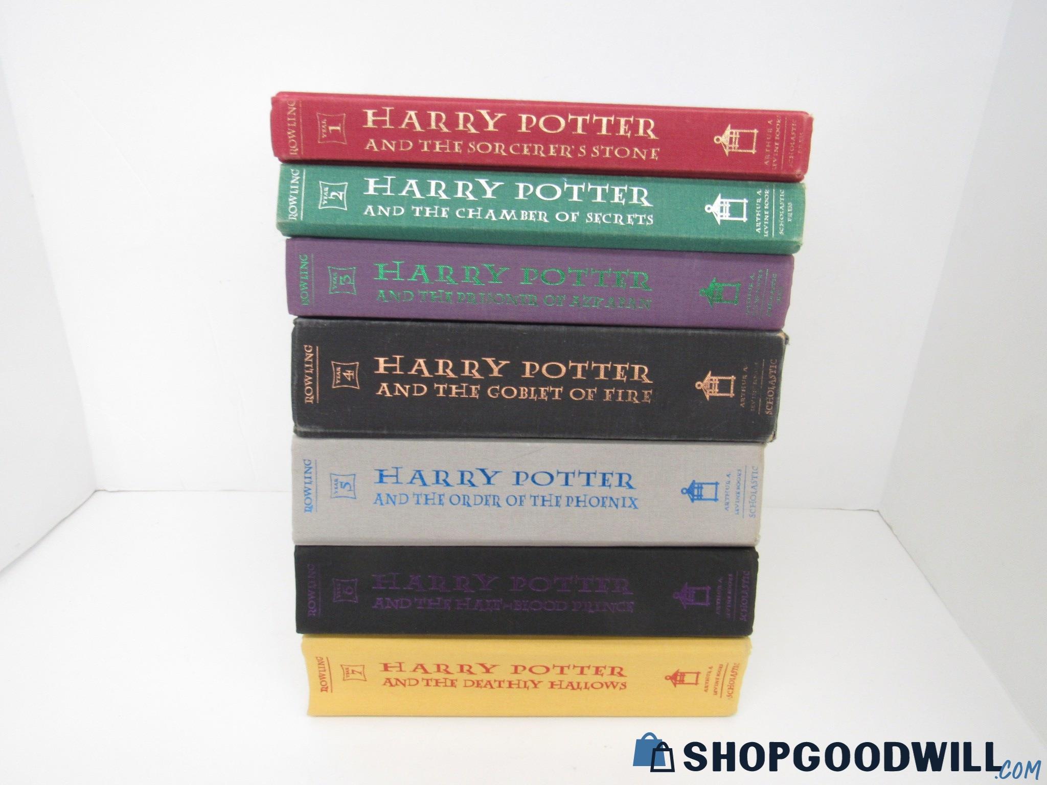 Harry Potter Hard Cover Books 1 - 7 With A First Edition Book ...