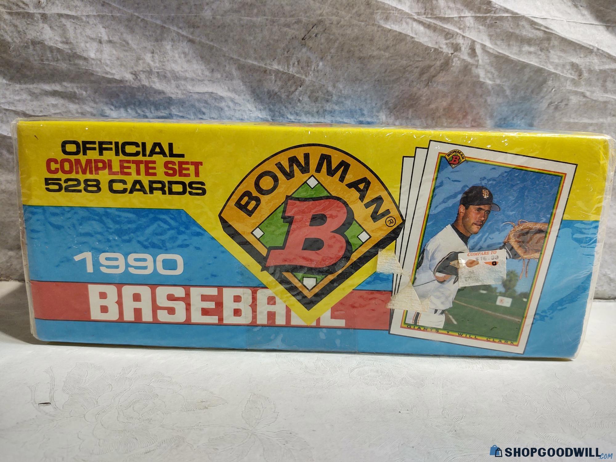 Vtg 1990 Bowman Baseball Cards New | ShopGoodwill.com