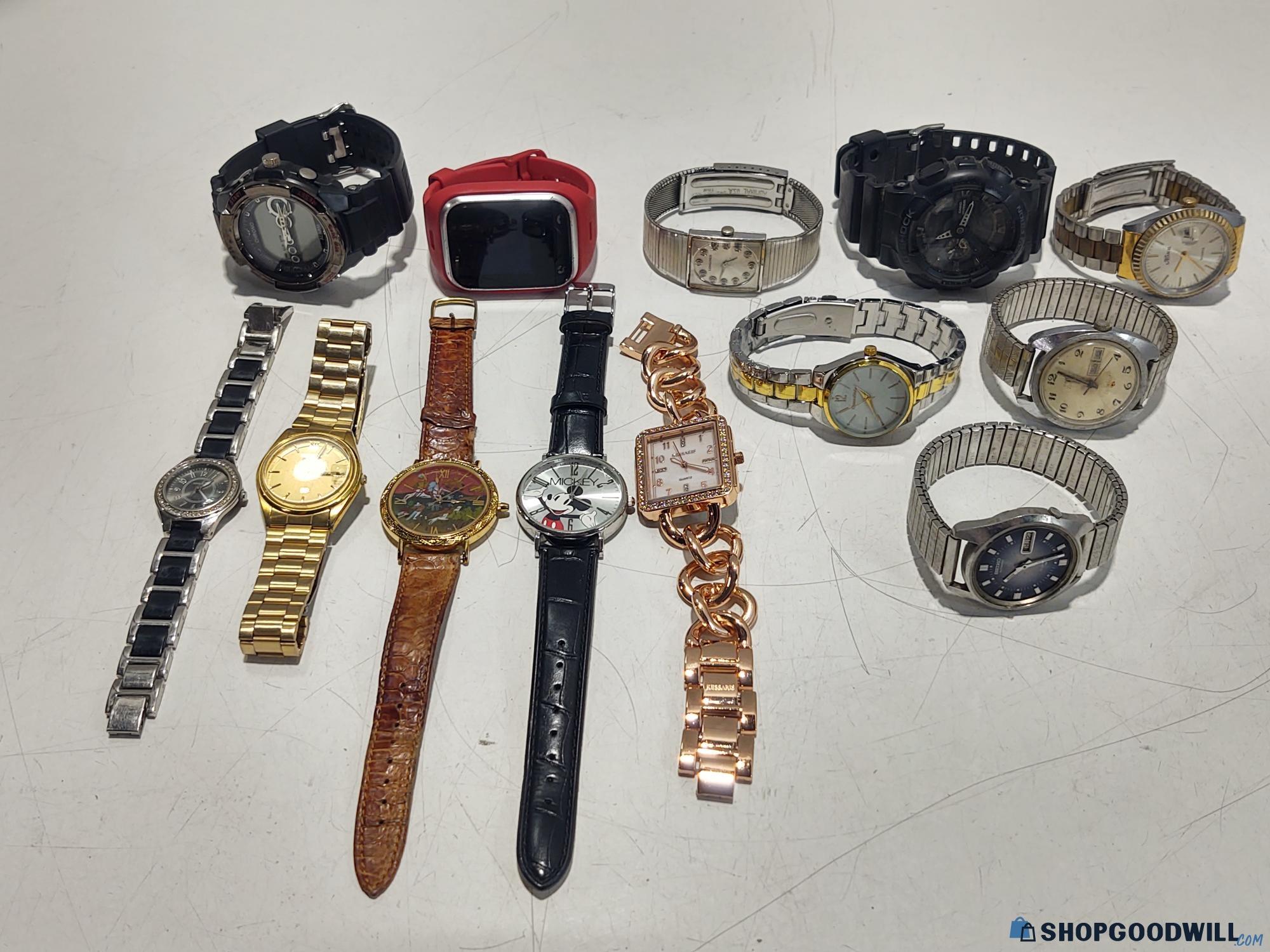 Lot of 13 Various Watches (1.67lbs) - shopgoodwill.com