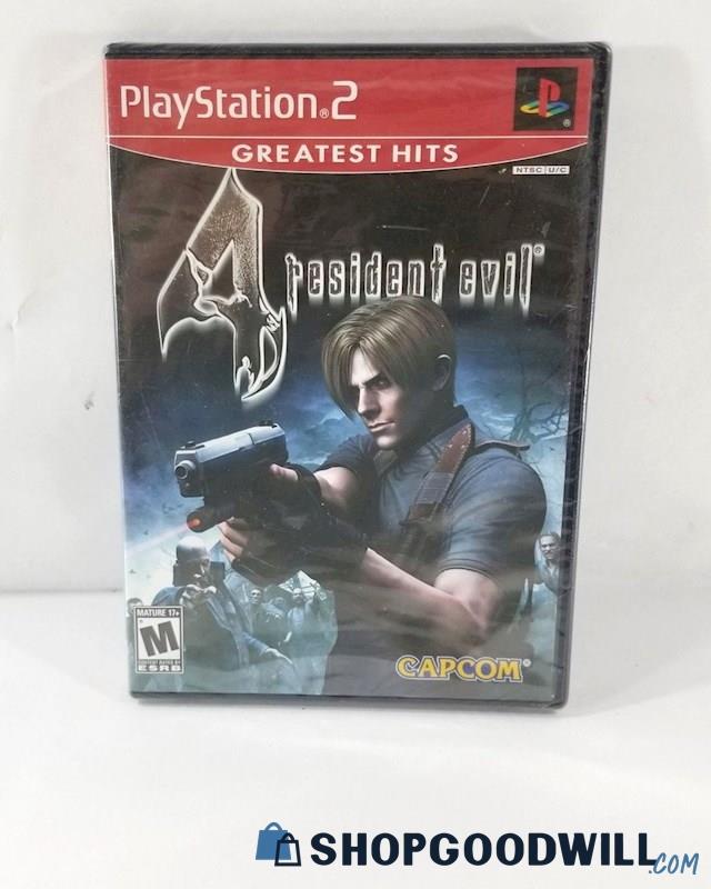 Resident Evil 4 Sony Playstation 2 Ps2 Black Label Factory Sealed New ...