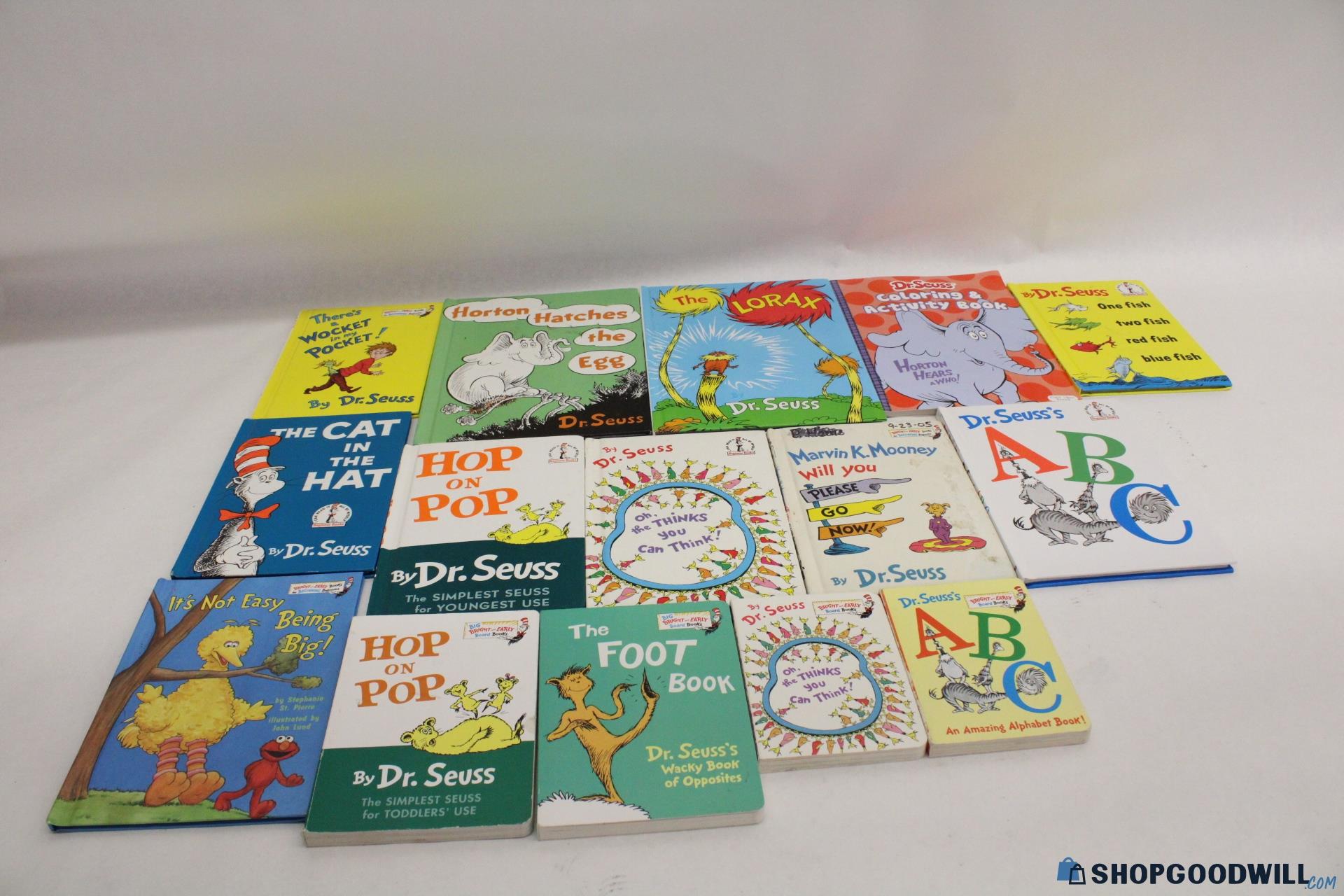 Lot of Dr. Seuss Books - shopgoodwill.com