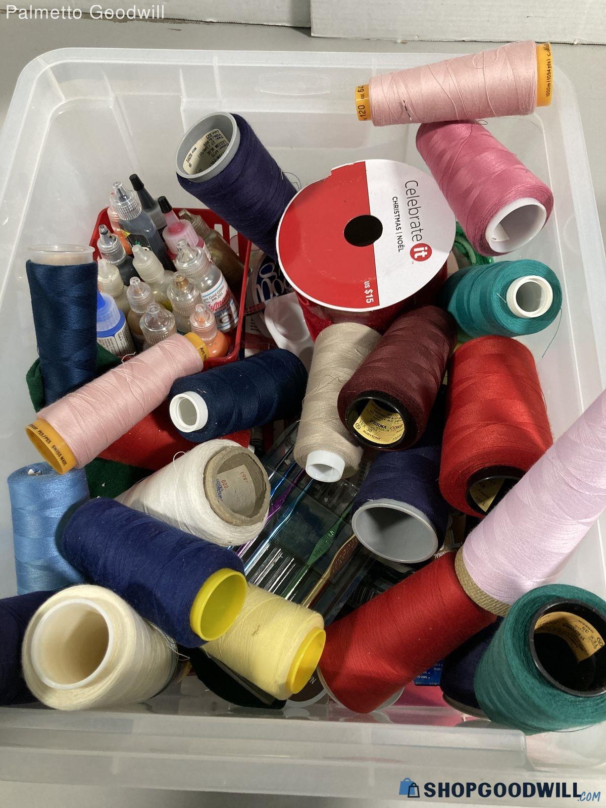 Lot Of 13.8 Lbs. Of Miscellaneous Arts And Crafts Supplies And ...