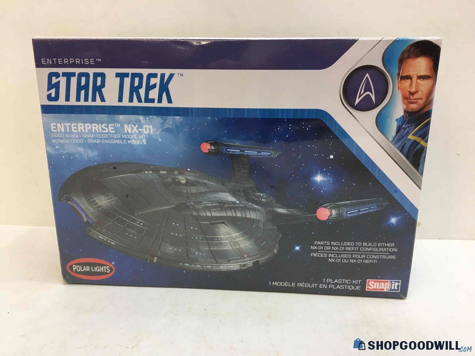 Star Trek USS Enterprise NX-01 Model Kit, NIB - shopgoodwill.com