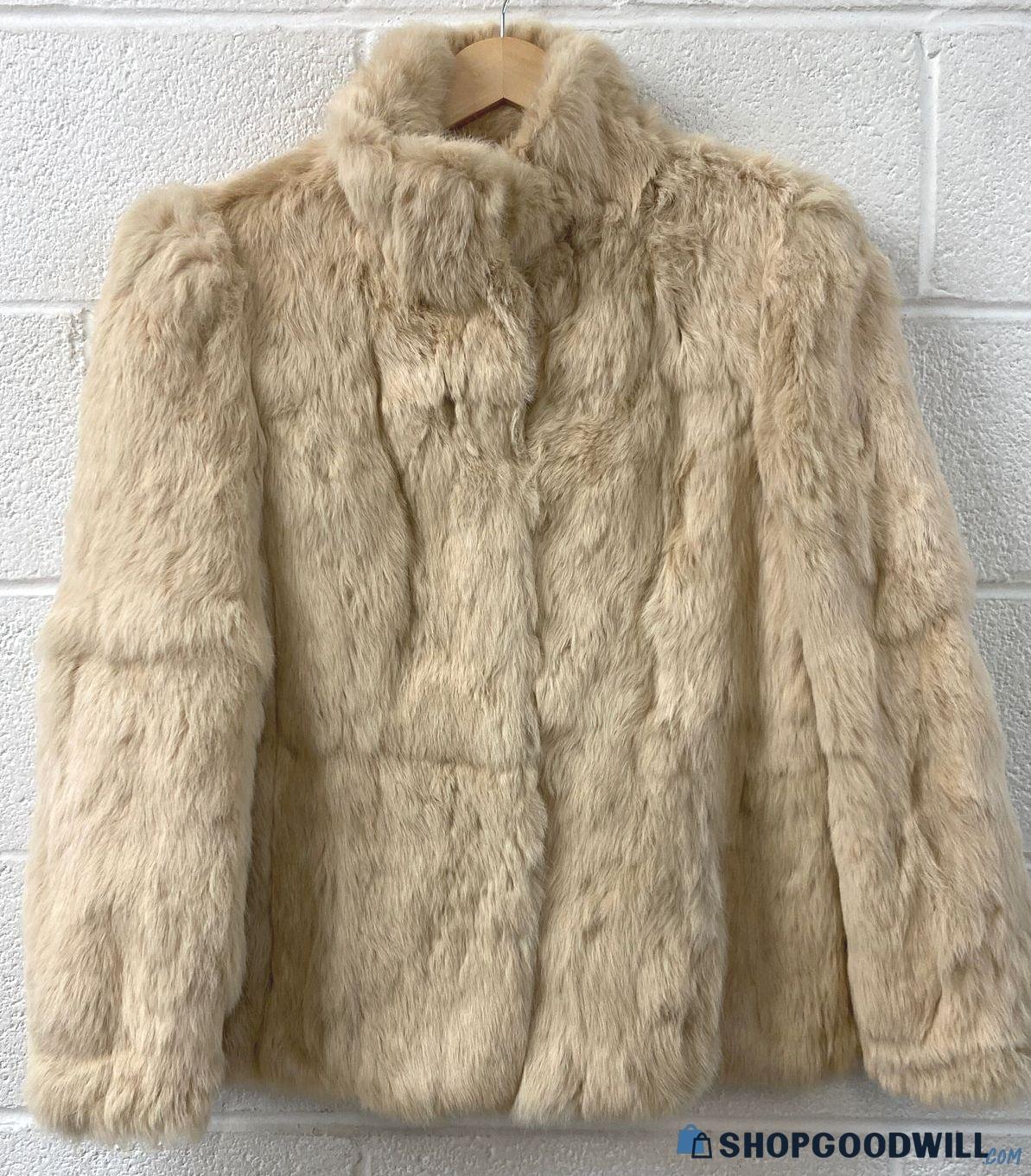 Vintage Mademoiselle Rabbit Fur Coat 40