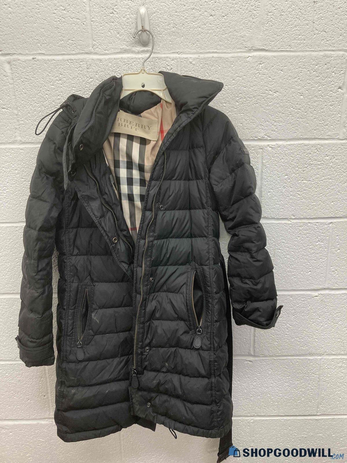 Burberry Brit Bubble Coat, Medium - shopgoodwill.com