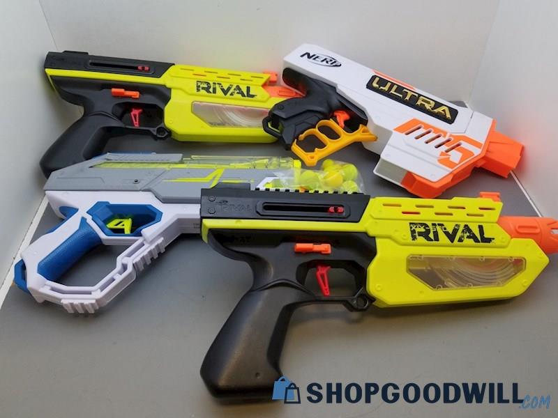 Assorted NERF Gun Lot - shopgoodwill.com