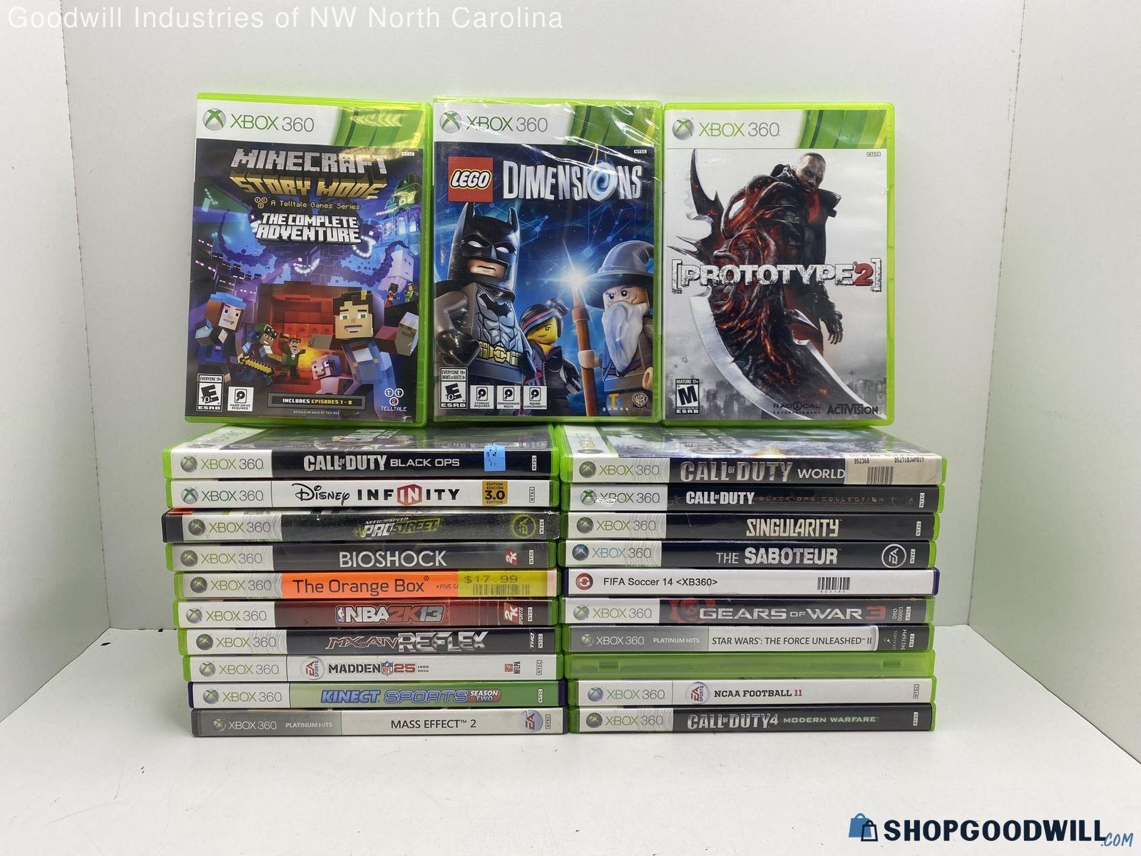 Assorted Xbox 360 Video Games Lot- Untested | ShopGoodwill.com