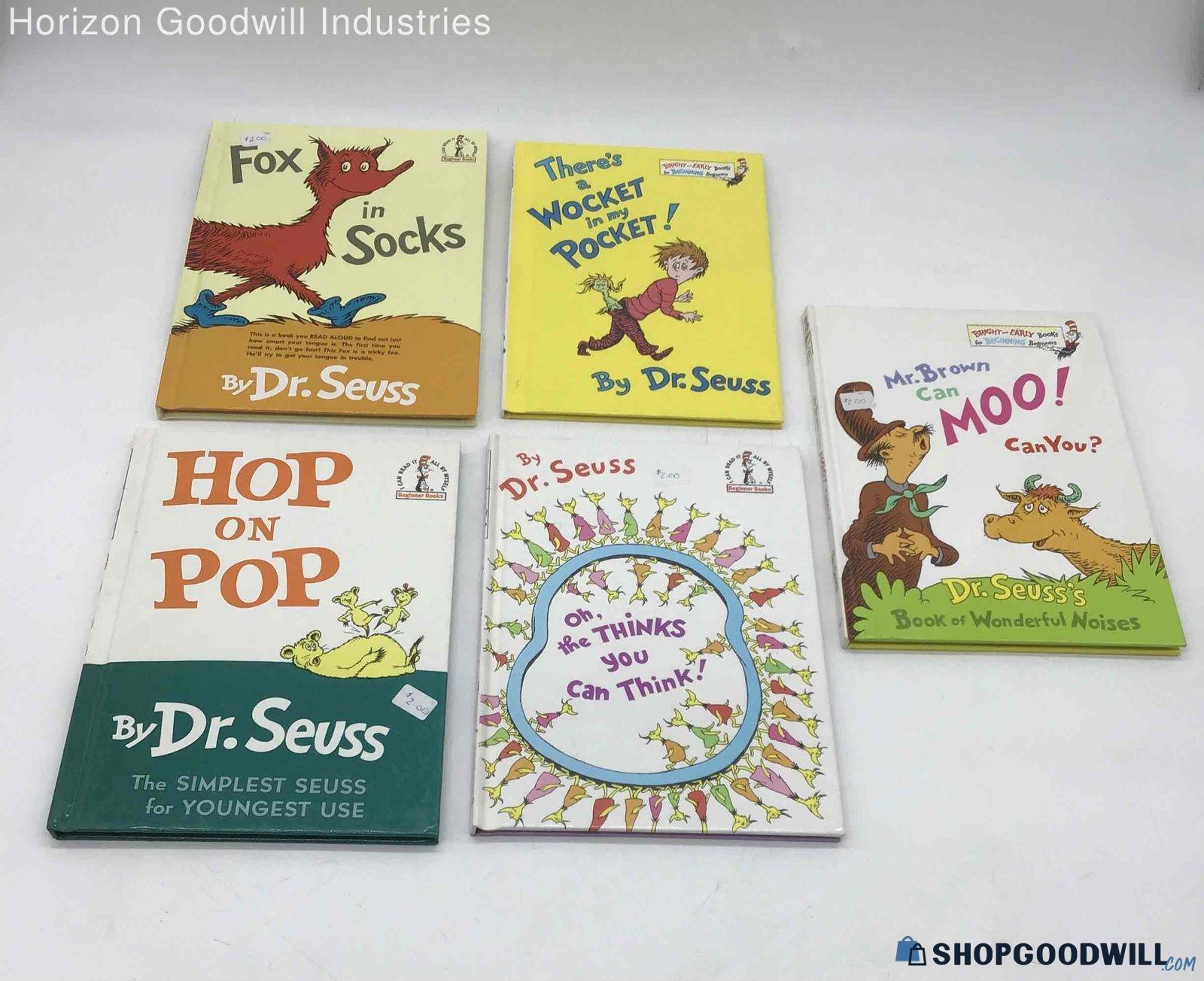 Five- Bright and Early Beginning Dr. Seuss Children Book Lot ...