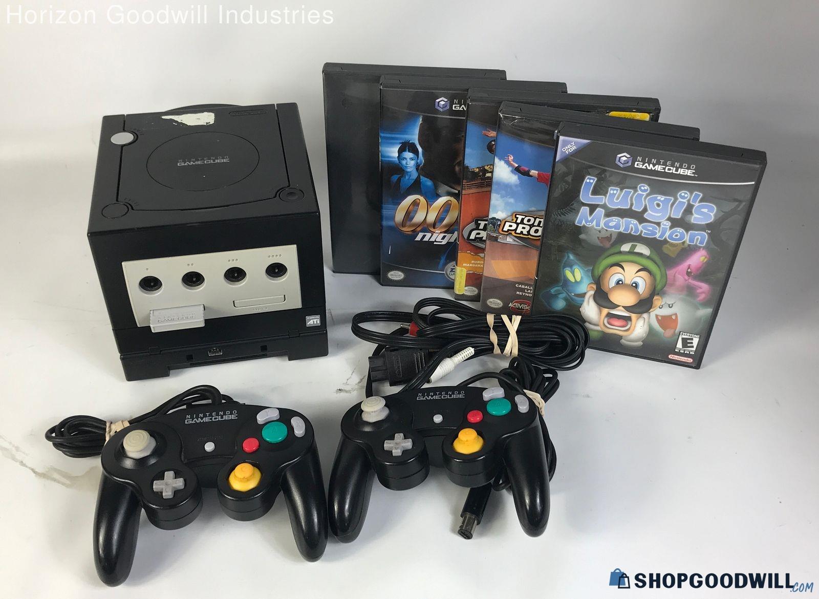 Nintendo Gamecube Model Dol Games Including Luigi S Mansion More Shopgoodwill Com