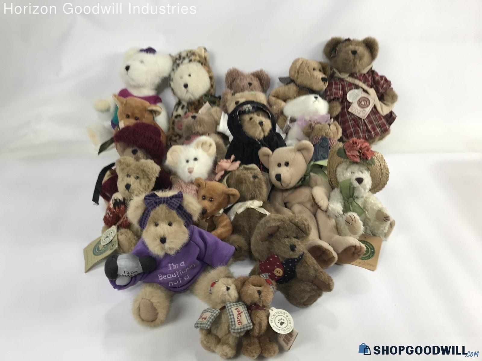 21Pc. Boyds Bears & Friends Collectible/Gift Stuffed Animals Plushies ...