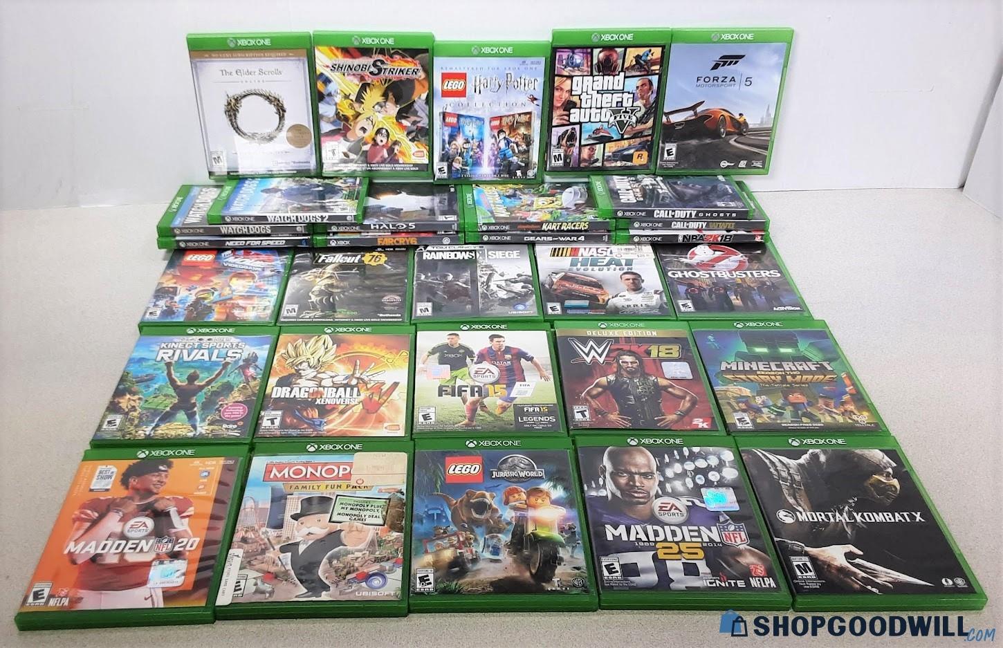 30 Xbox One Games - shopgoodwill.com