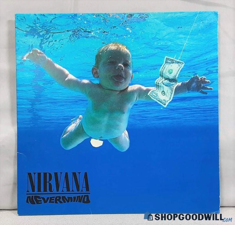 Nirvana Nevermind Vinyl - shopgoodwill.com