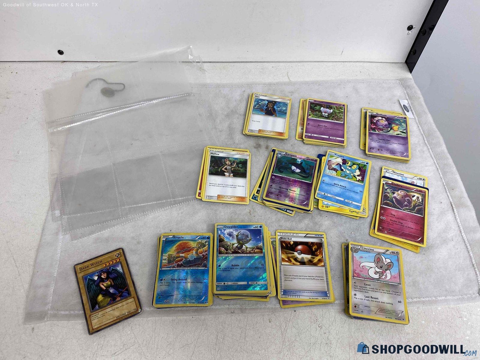 Small lot of Pokemon cards - shopgoodwill.com