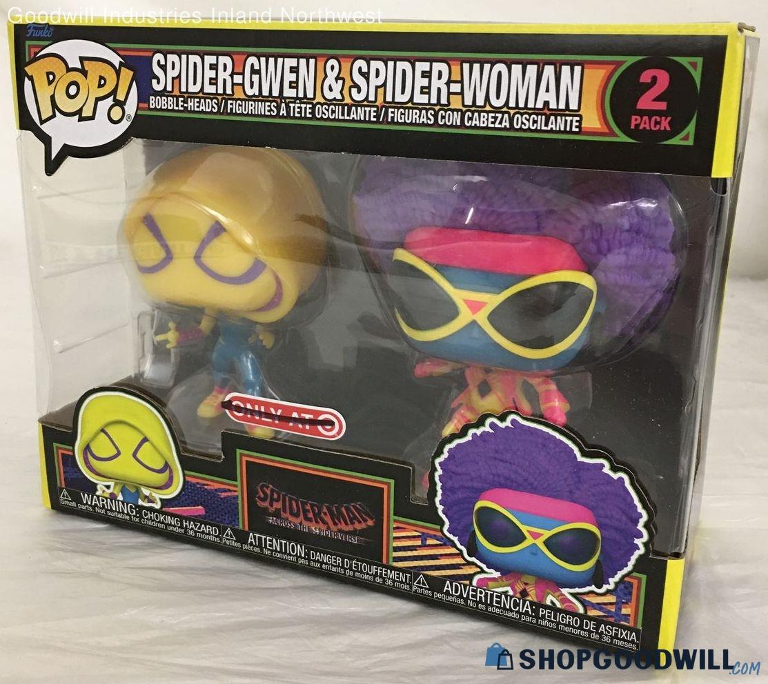 Funko Pop! Spider-man: Across The Spiderverse 2pk Spider-gwen & Spider ...