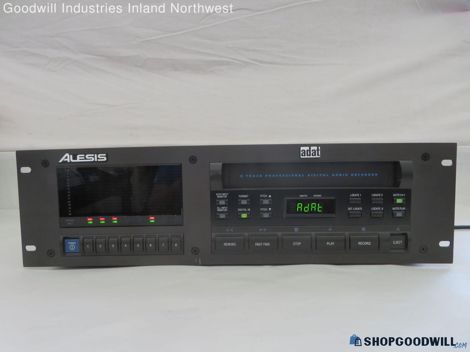 Alesis Adat 16-bit 8-track Professional Digital Audio Recorder - Black ...