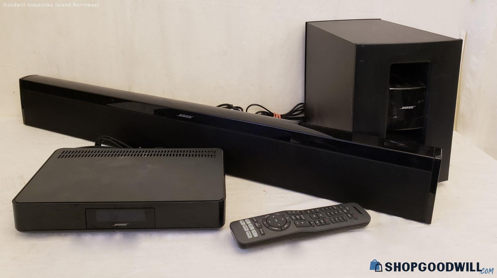 Bose Cinemate Sound Bar Subwoover and Control Console with Remote