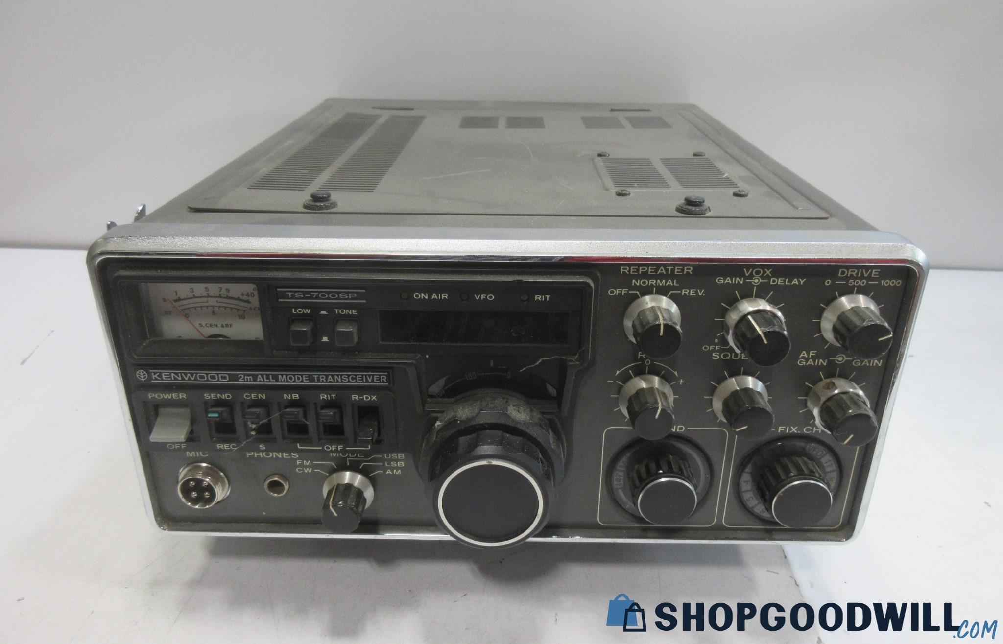 Kenwood 2m All Mode Transceiver Model TS-700SP - Shopgoodwill.com