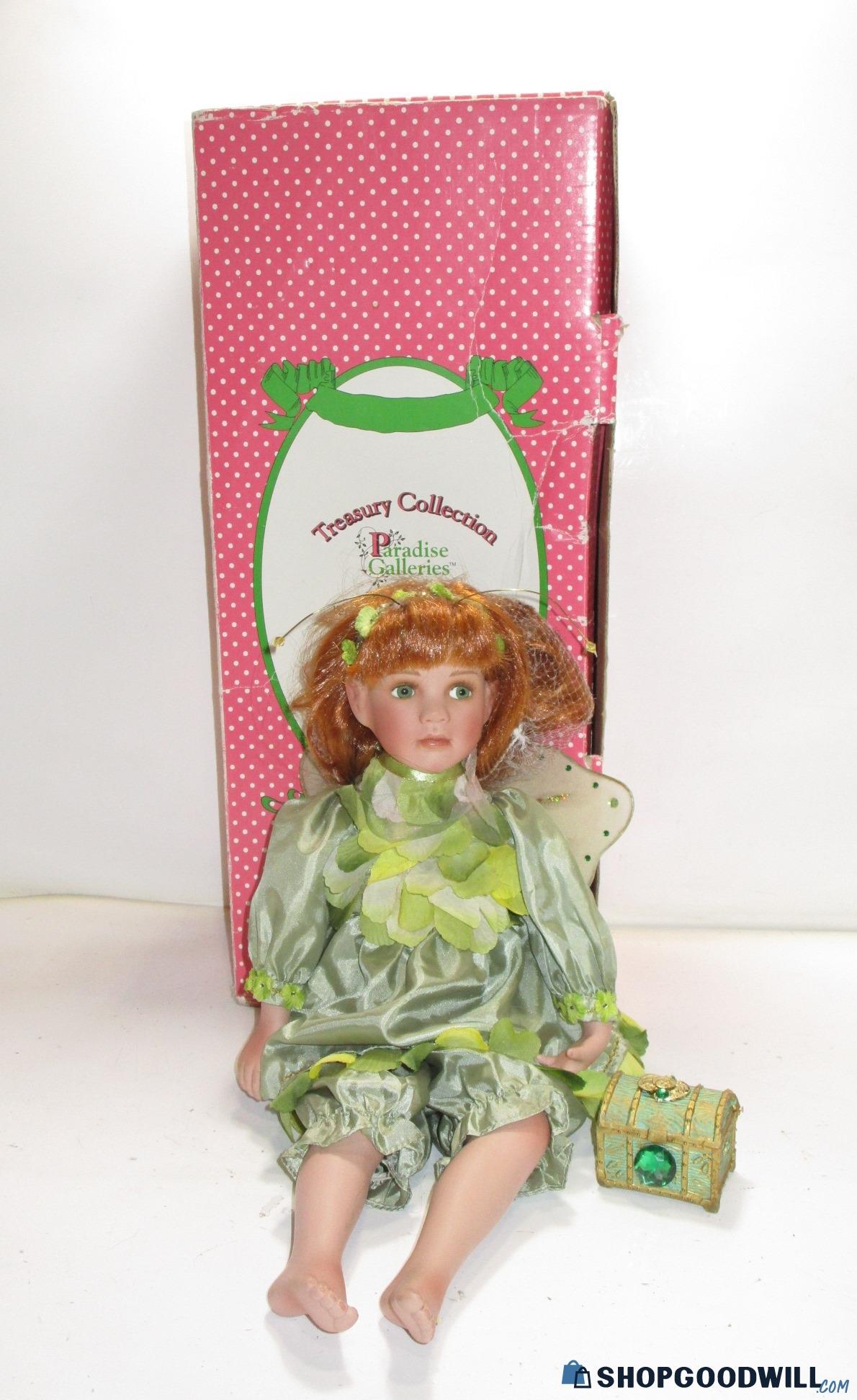 Paradise Galleries Treasury Collection Porcelain Fairy Doll