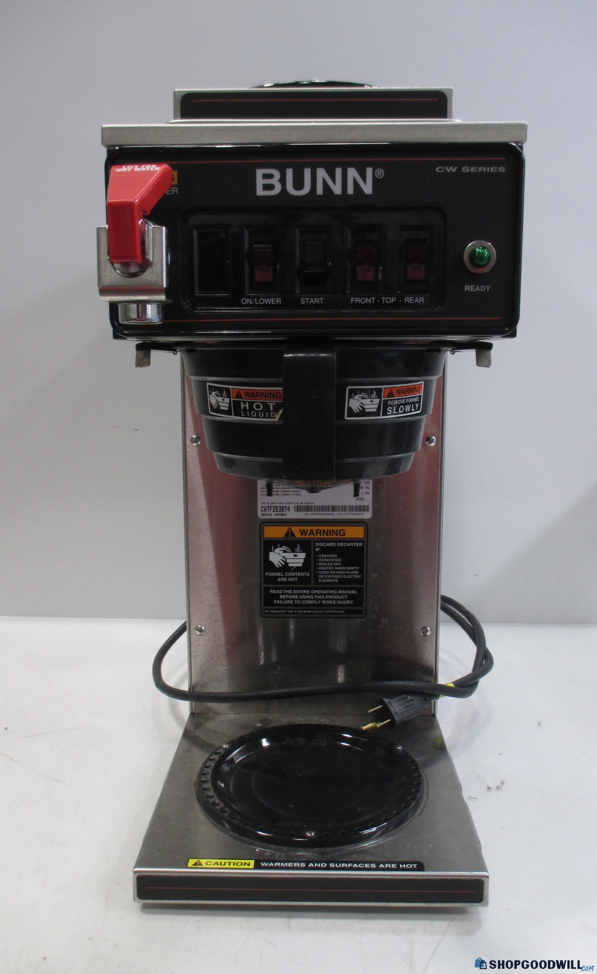 Bunn Cwtf15 Coffee Maker | ShopGoodwill.com