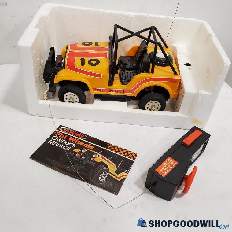 Remco Power Command Fat Wheels Remote Controlled Jeep Untested ...