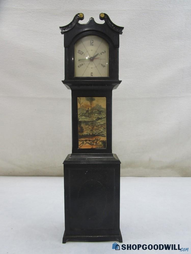 Vintage Franklin Grandfather Tabletop Clock Radio-13.25 Inches Height ...