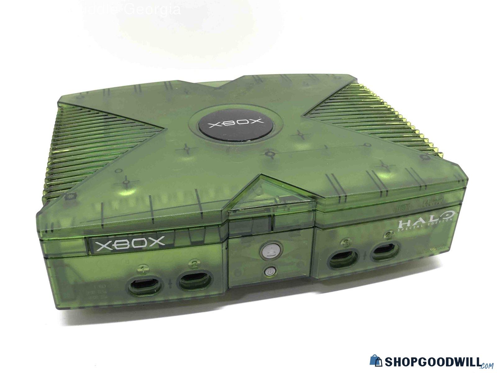 Xbox Original Green Halo Special Edition Console Only - shopgoodwill.com