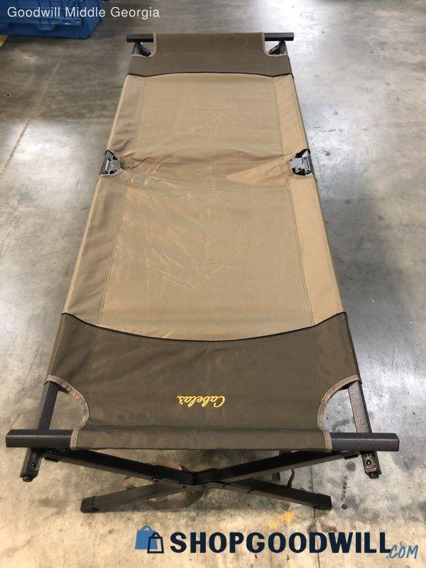 Brown Cabelas Folding Cot