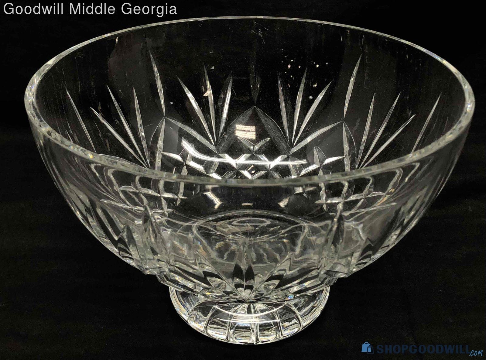 Textured Cut Waterford Crystal Bowl/Candy Dish - shopgoodwill.com