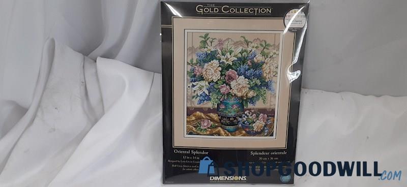 Dimensions Gold Collection Oriental Splendor Counted Cross Stitch Kit ...