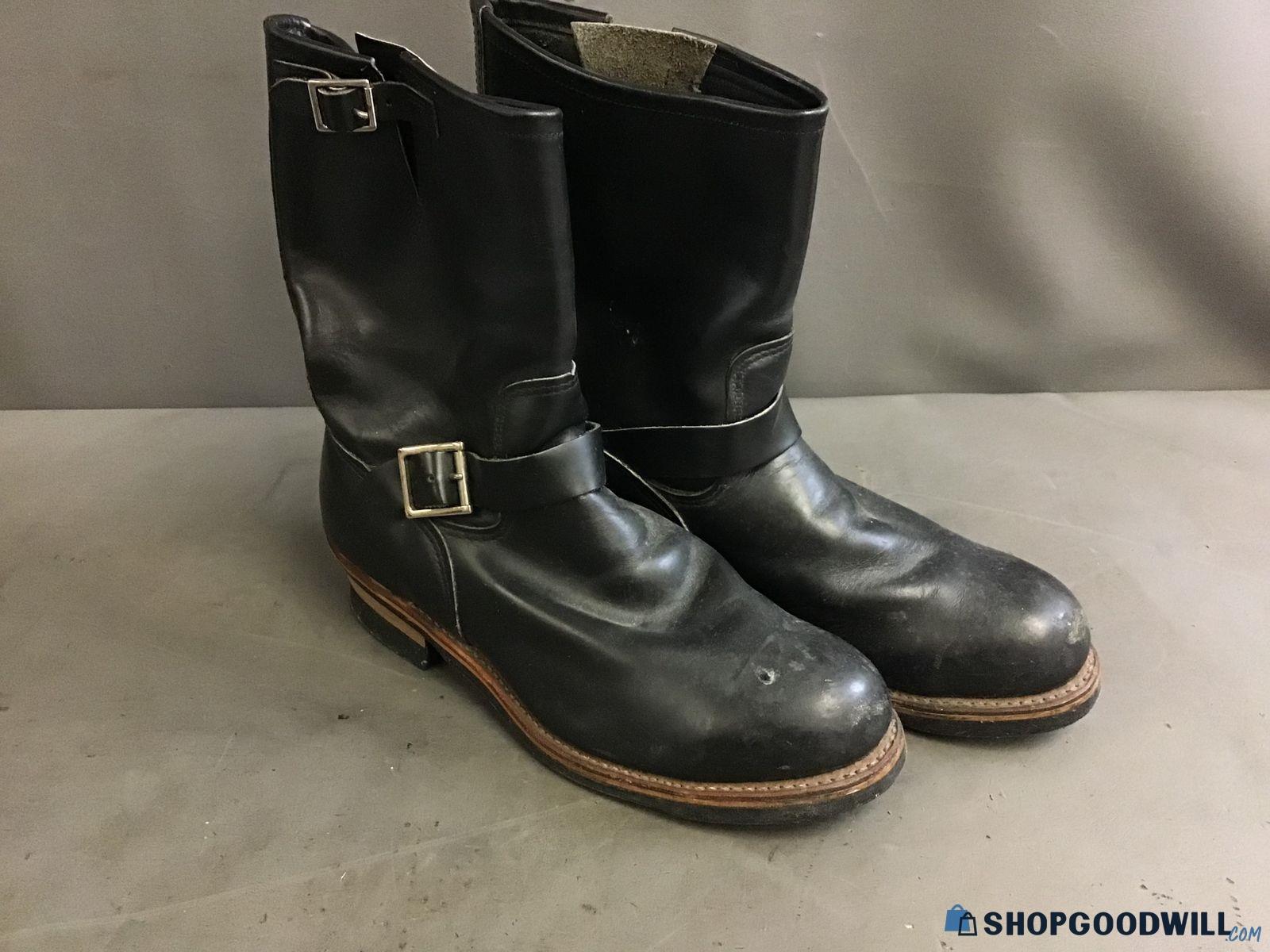 Red Wing Engineer Boots - Size 13 D - shopgoodwill.com