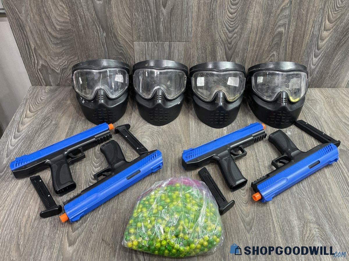 Paintball Masks, Pistols, Clips, And Paintballs | ShopGoodwill.com