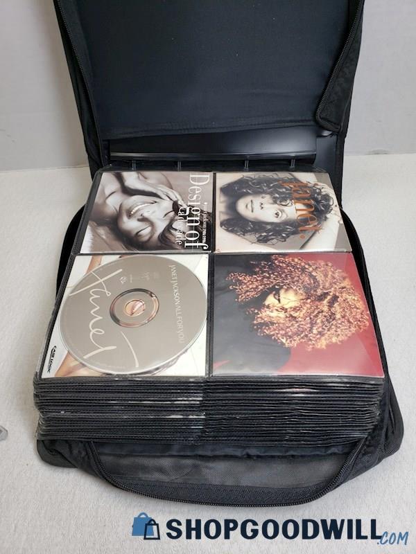 Mixed Lot Of R&b Music Cds; With Original Album Art; W/zip Case ...