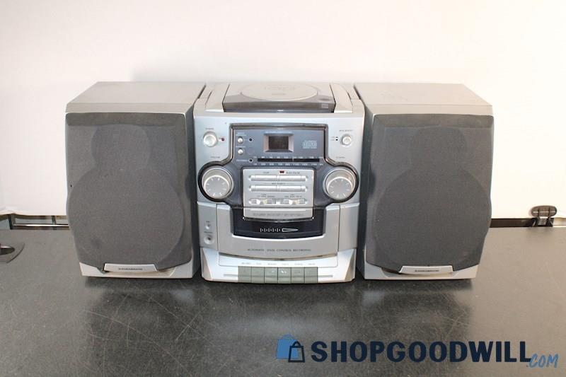 Vintage Durabrand Cd Player Portable Stereo Boombox Radio Cd Shopgoodwill Com