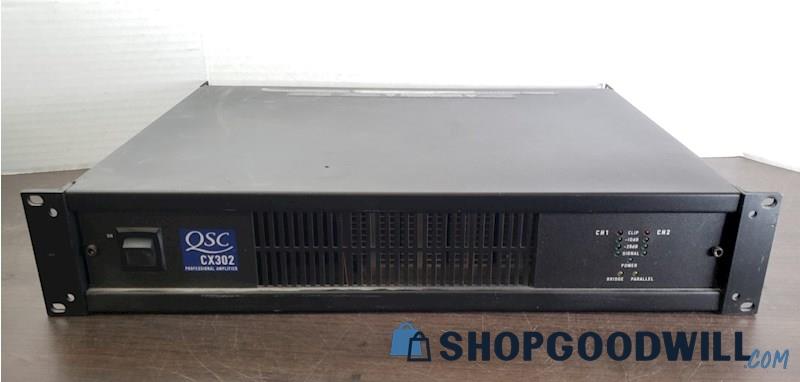 Qsc Cx302 Two-channel Power Amplifier | ShopGoodwill.com