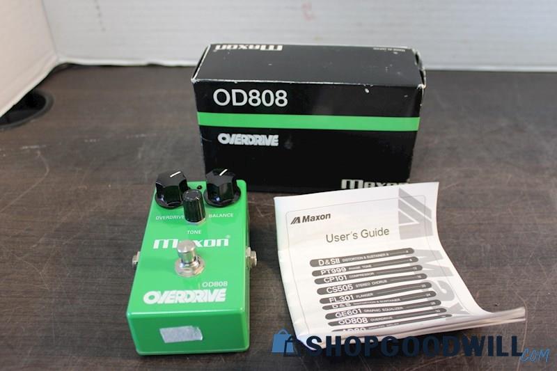 Maxon Od808 Guitar Overdrive Pedal - Made In Japan | ShopGoodwill.com