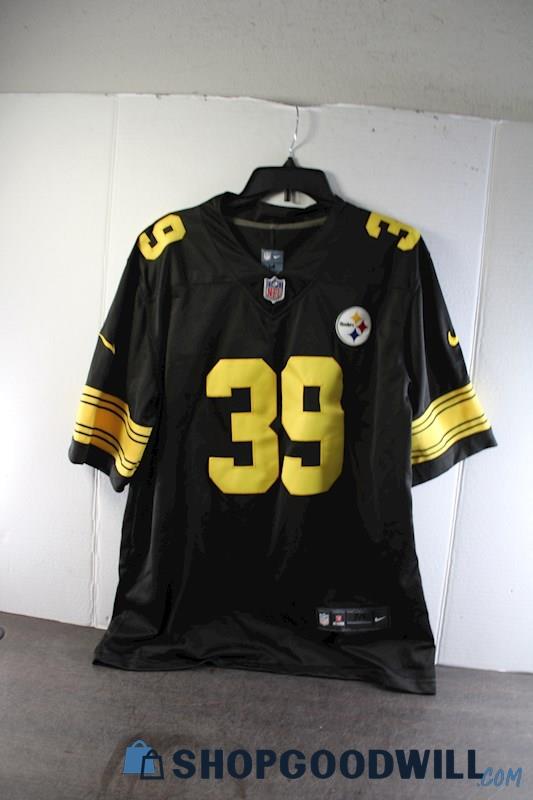 Nwt Nike Nfl Jersey Men's Black Pittsburgh Steelers Minkah Fitzpatrick ...