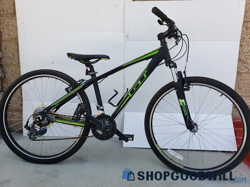 Gt Aggressor Pro Mountain Bike Black And Green | ShopGoodwill.com