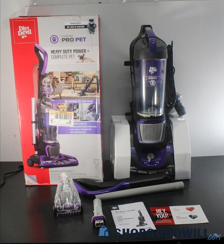 Dirt Devil Endura Pro Pet Heavy Duty Vacuum Shopgoodwill Com