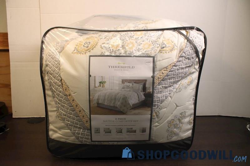 Threshold Queen 8pc Mattox Comforter Set - shopgoodwill.com
