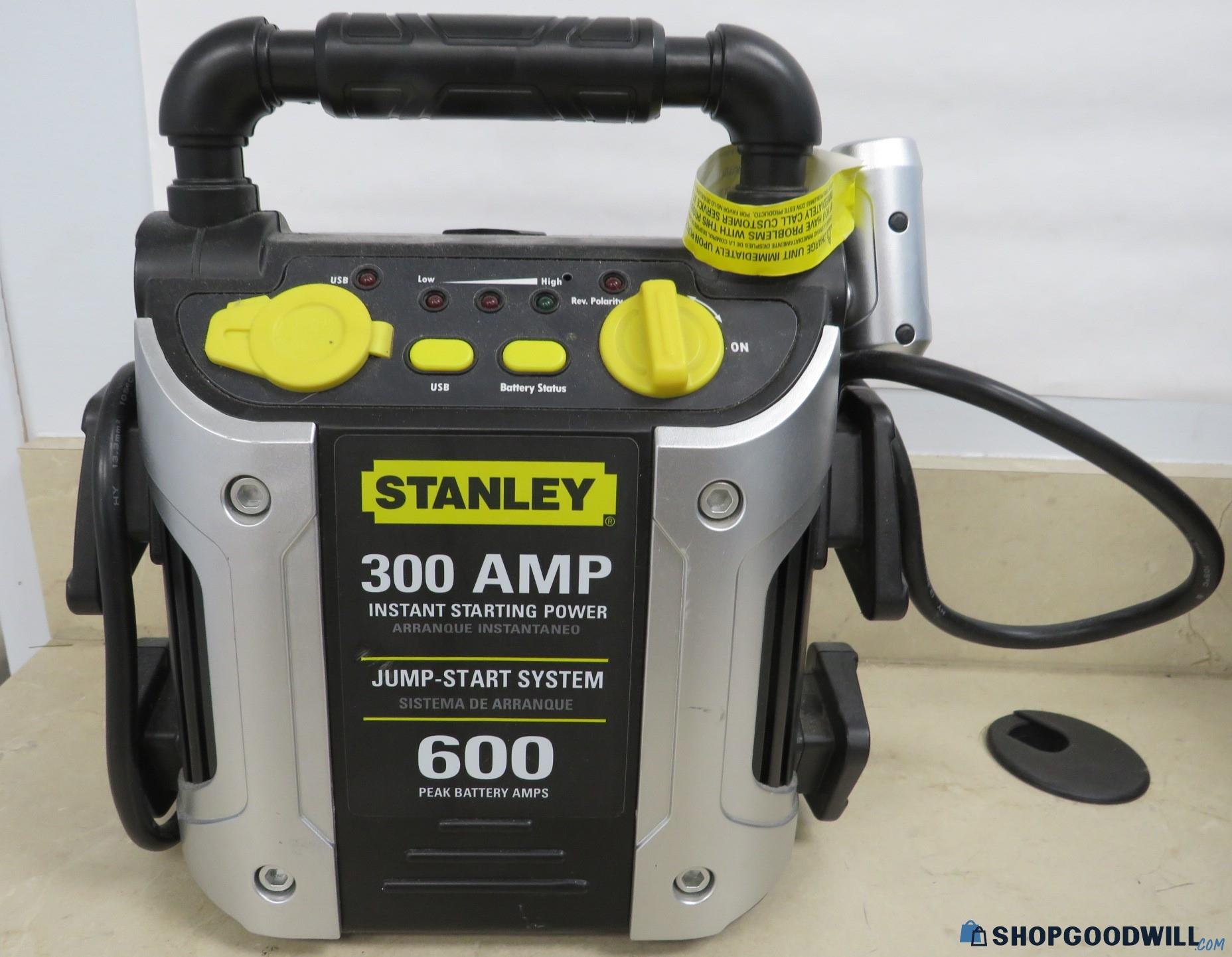 Stanley 300 Amp Instant Starting Power Jump-start System J309 ...