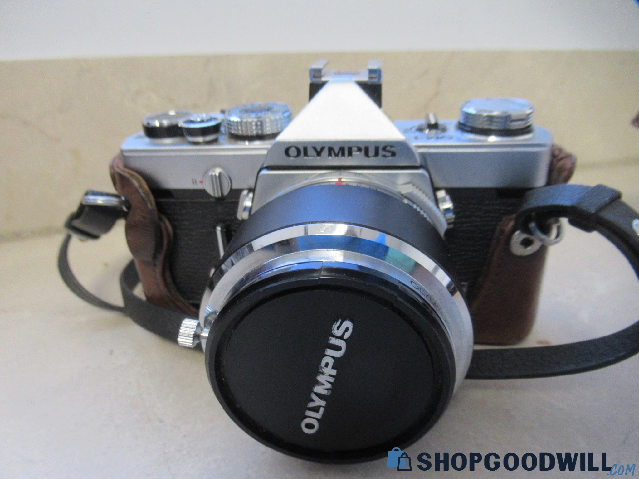 Vintage Olympus Om1 Slr Film Camera - Untested | ShopGoodwill.com