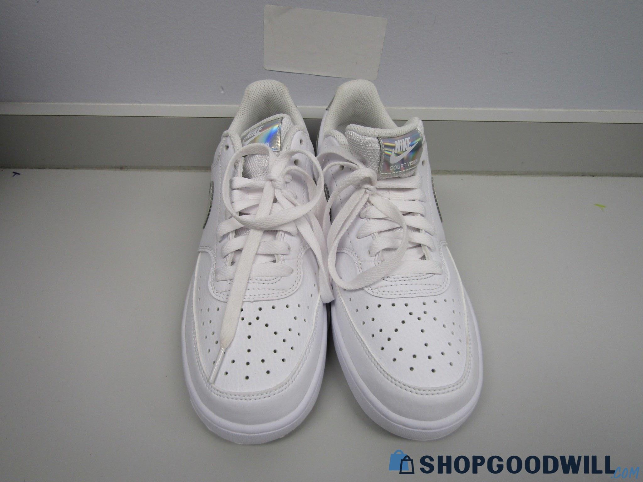 Nike Cw5596100 White/silver Women's Size 8m Shoes. | ShopGoodwill.com