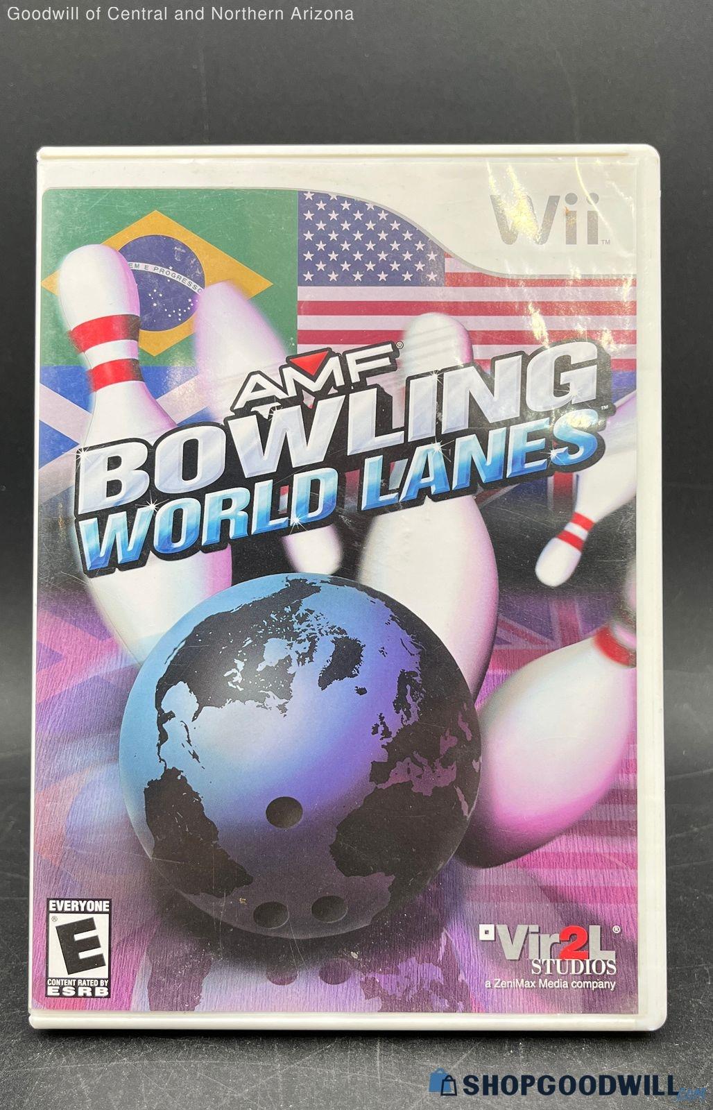 Nintendo Wii Amf Bowling World Lanes Video Game | ShopGoodwill.com