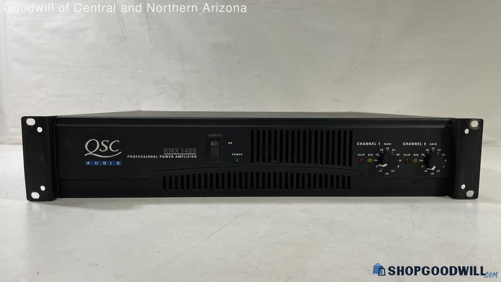 QSC Audio Professional RMX 1450 Power Amplifier