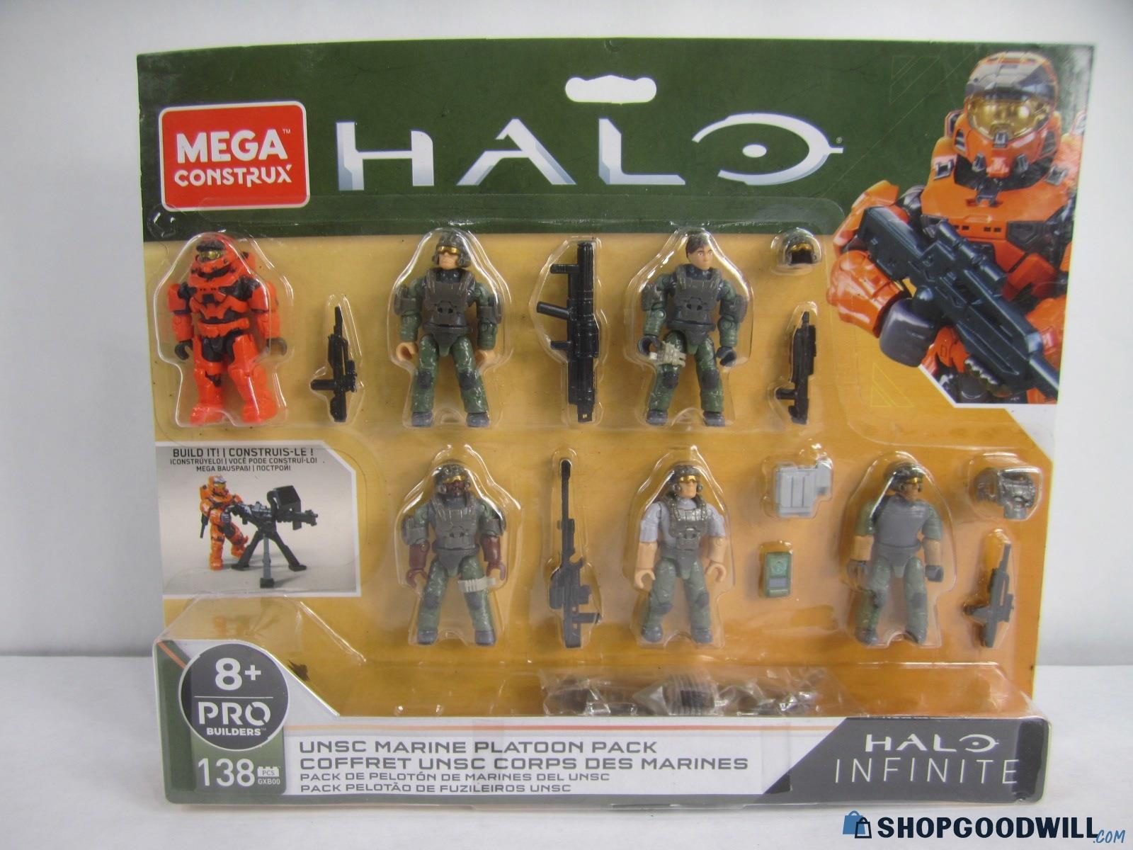 Mega Construx Halo Infinite Unsc Marine Platoon Pack Nib | ShopGoodwill.com