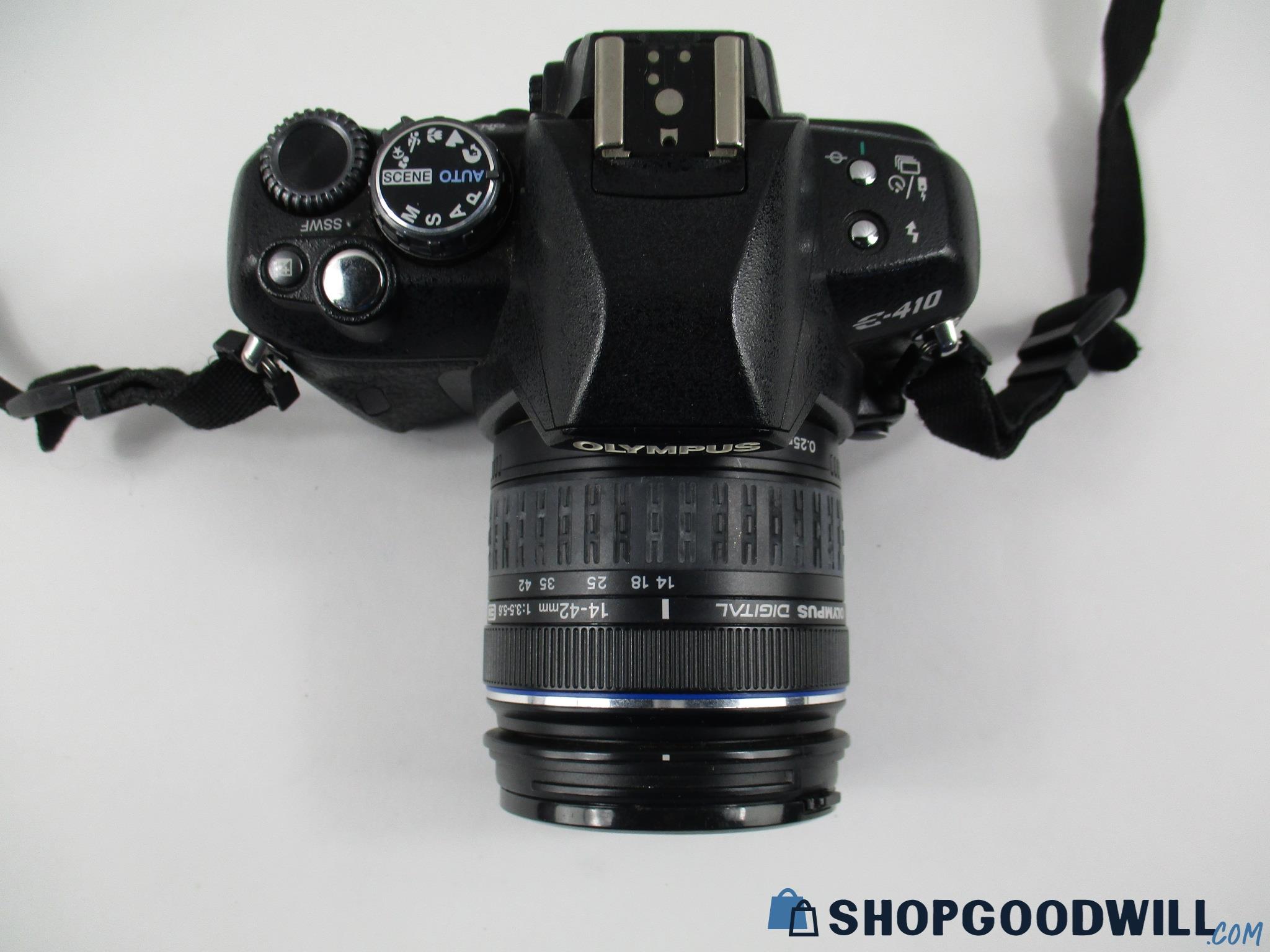 Olympus E410 Digital Camera Lens 14-42mm 5'' X 5''x 4'' - Shopgoodwill.com